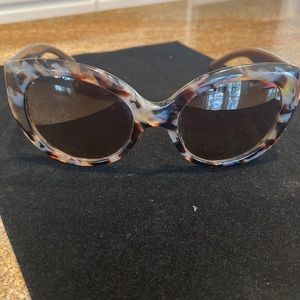 Tory Burch tortoise shell with brown arms